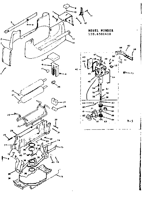 WRINGER & WRINGER GEAR CASE