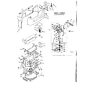 Kenmore 1106501410 wringer & wringer gear case diagram