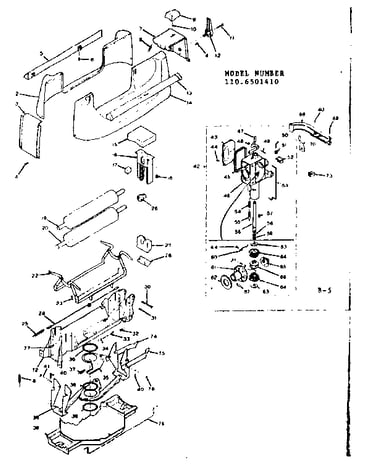 Wringer & wringer gear case