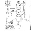 Kenmore 1106502410 machine sub-assembly diagram