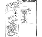 Kenmore 1106502410 wringer & wringer gear case diagram