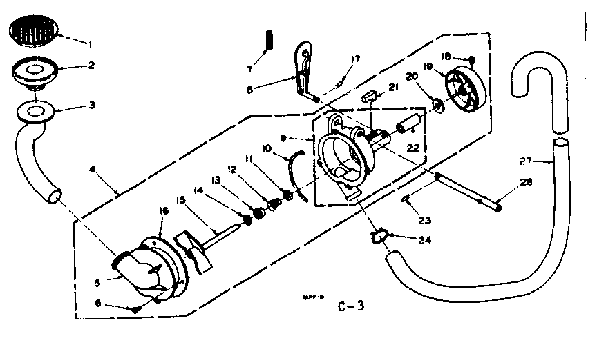 Pump and pump parts