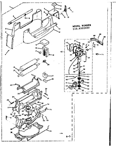 Wringer gear case