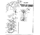 Kenmore 1106502610 wringer gear case diagram