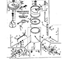 Kenmore 1106502710 machine sub-assembly diagram