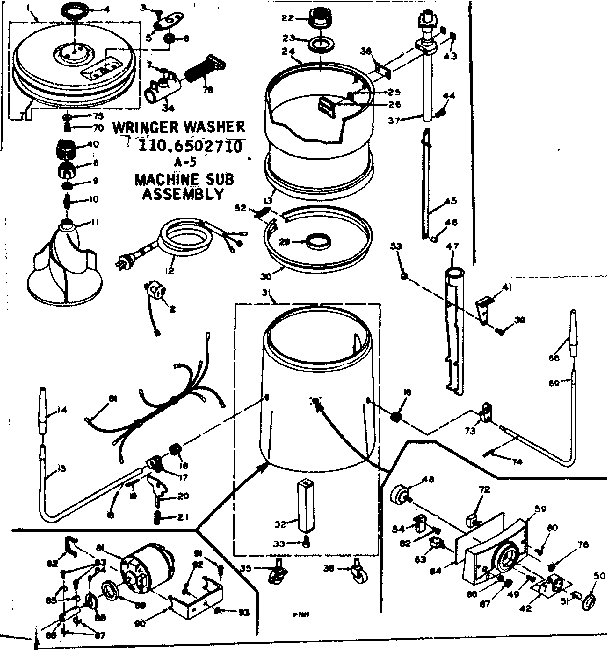 Machine sub-assembly