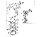 Kenmore 1106502710 wringer and gear case diagram