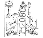 Kenmore 1106502910 machine sub-assembly diagram