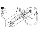 Kenmore 1106502910 pump assembly diagram