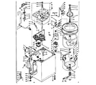 Kenmore 1106504002 machine assembly diagram