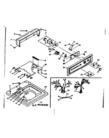 Top and console assembly