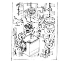 Kenmore 1106504401 machine sub-assembly diagram