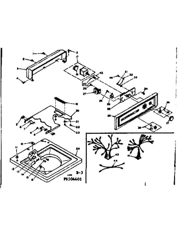 Top and console assembly
