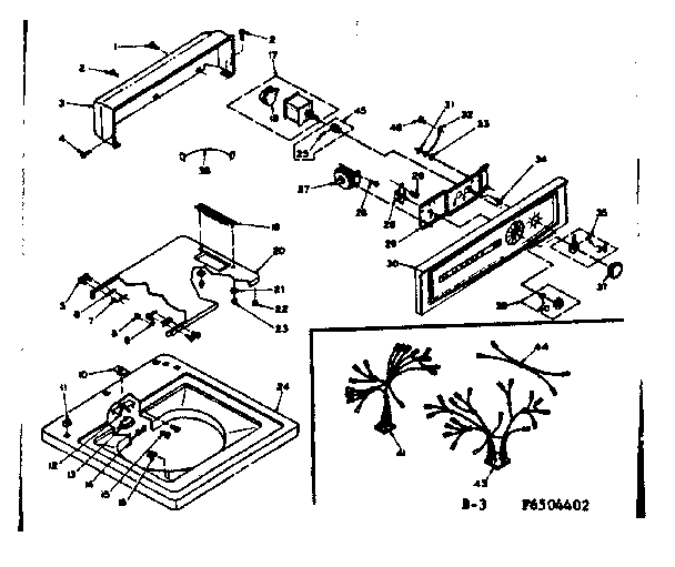 TOP AND CONSOLE ASSEMBLY