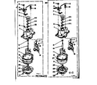 Kenmore 1106504452 pump assembly diagram
