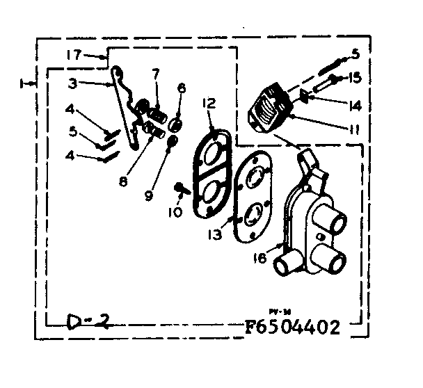 TWO WAY VALVE ASSEMBLY