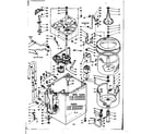 Kenmore 1106505550 machine sub-assembly diagram