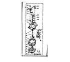 Kenmore 1106505551 pump assembly diagram