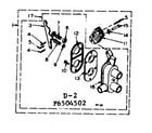 Kenmore 1106505552 two way valve assembly diagram