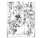 Kenmore 1106505750 machine sub-assembly diagram