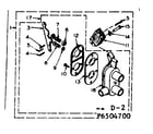 Kenmore 1106505700 two way valve assembly diagram