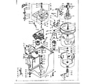Kenmore 1106504850 machine sub-assembly diagram