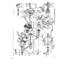 Kenmore 1106504808 machine sub-assembly diagram