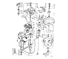Kenmore 1106504950 machine sub-assembly diagram