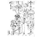 Kenmore 1106504951 machine sub-assembly diagram