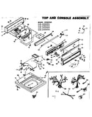 Top and console assembly