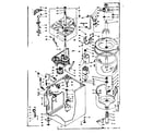 Kenmore 1106504955 machine sub-assembly diagram