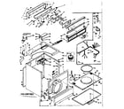 Kenmore 1106507802 machine sub-assembly diagram