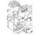 Kenmore 1106507810 machine sub-assembly diagram