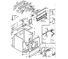 Kenmore 1106507821 machine sub-assembly diagram