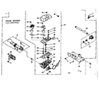 Kenmore 1106507821 burner assembly diagram
