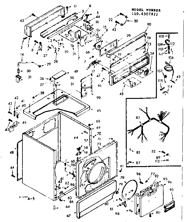 Machine sub-assembly