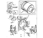 Kenmore 1106507831 bulkhead assembly diagram