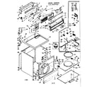Kenmore 1106507920 machine sub-assembly diagram