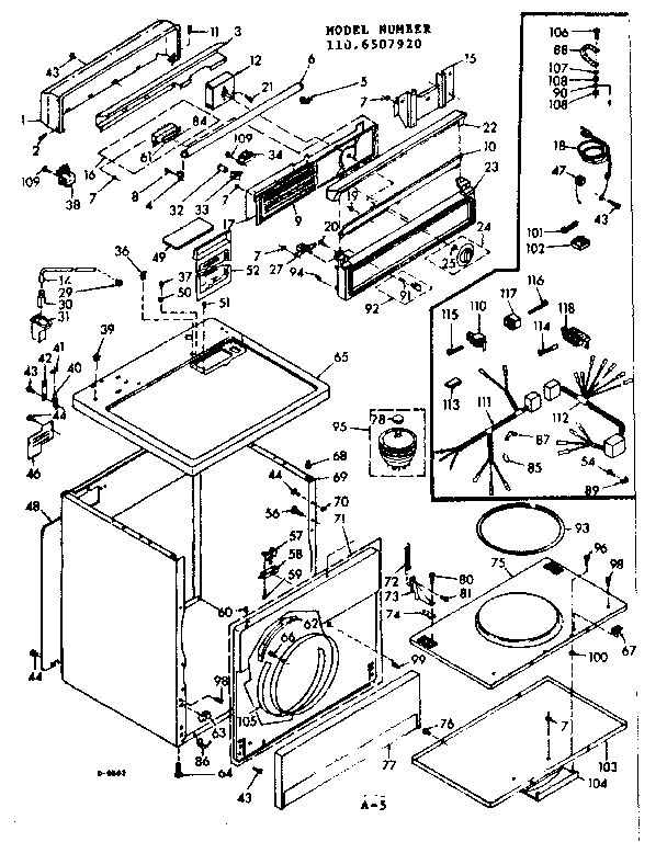 Machine sub-assembly