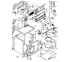 Kenmore 1106507921 machine sub-assembly diagram