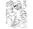Kenmore 1106507923 machine sub-assembly diagram