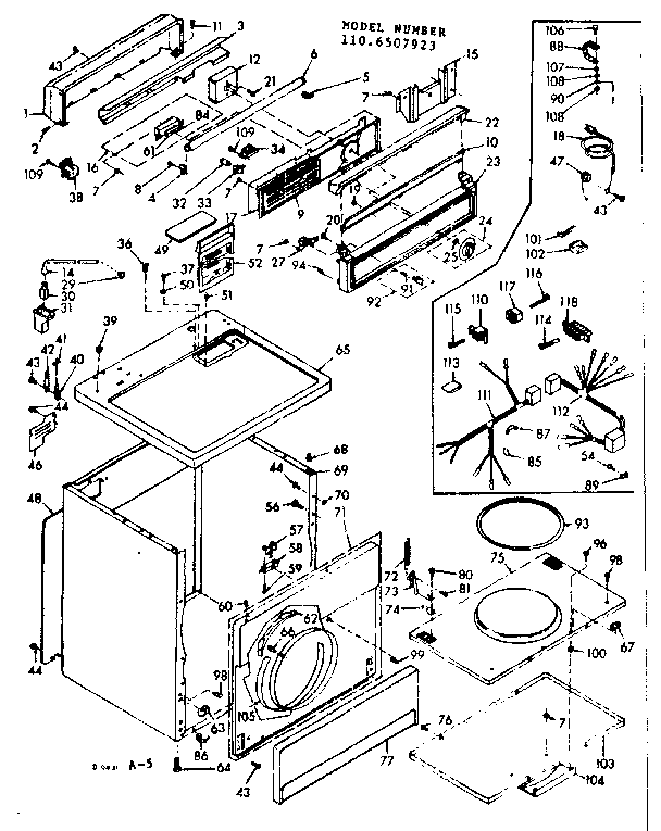 Machine sub-assembly
