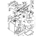 Kenmore 1106507930 machine sub-assembly diagram