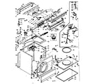 Kenmore 1106507933 machine sub-assembly diagram