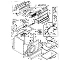 Kenmore 1106507935 machine sub-assembly diagram