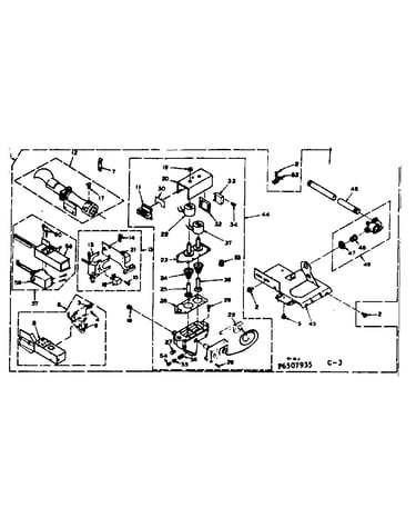 Burner assembly-altern