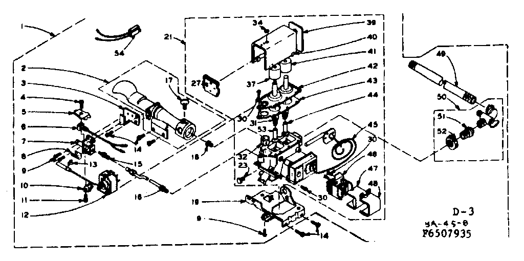 Burner assembly-altern