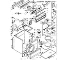Kenmore 1106507940 machine sub-assembly diagram
