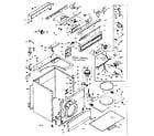 Kenmore 1106507941 machine sub-assembly diagram