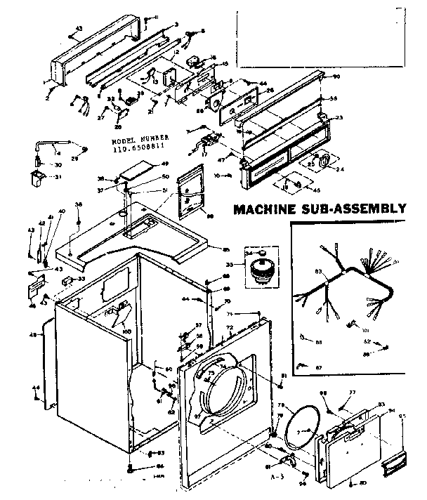 MACHINE SUB-ASSEMBLY